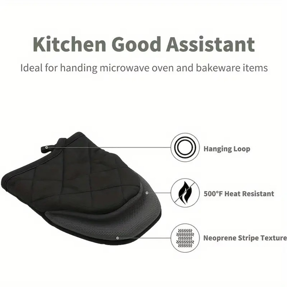 Oven Mitts 500°F Heat Resistan - Oven Mitt Silicone review and price