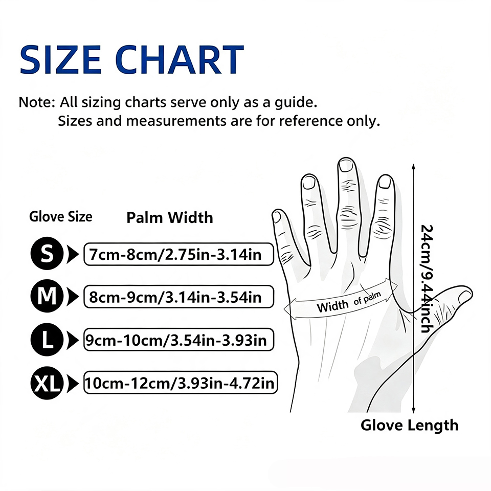 100PCS/Box Black Nitrile Glove - Latex Disposable Glove review and price