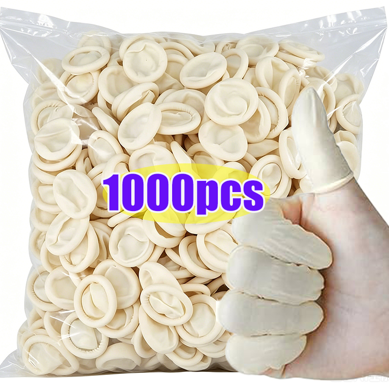 1000pcs White Disposable Finge - Latex Disposable Glove review and price