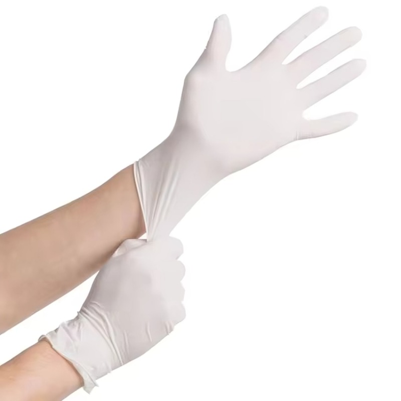 10/20/50/100PCS White Nitrile  - Nitrile Mechanic Glove review and price