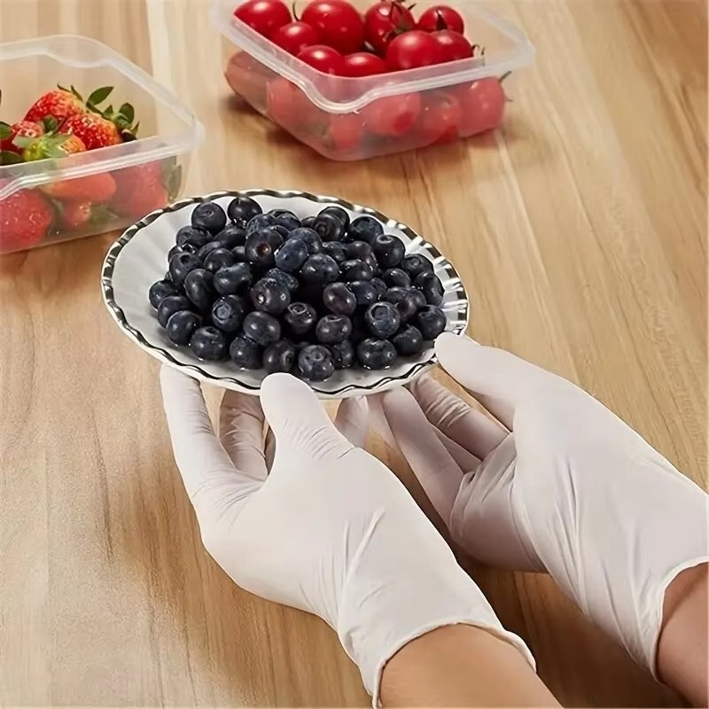 10/20/50/100PCS White Nitrile  - Nitrile Mechanic Glove review and price